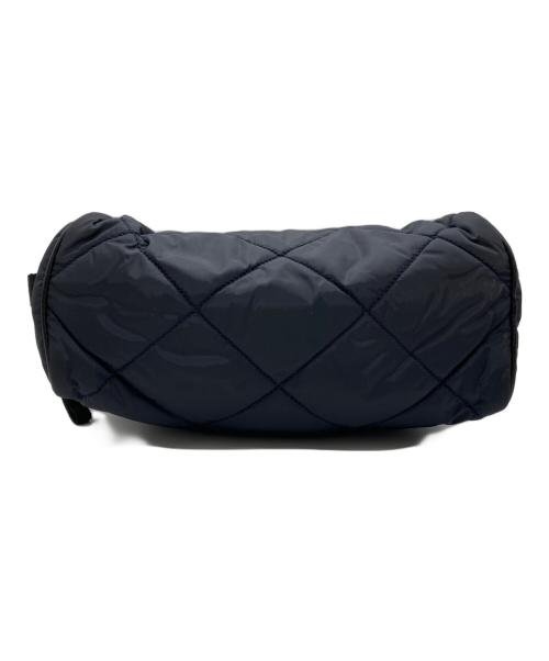MONCLER（モンクレール）MONCLER (モンクレール) キルティングビューティーケース ブラックの古着・服飾アイテム