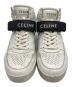 CELINE (セリーヌ) スニーカー ホワイト×ブラック サイズ:41：32000円