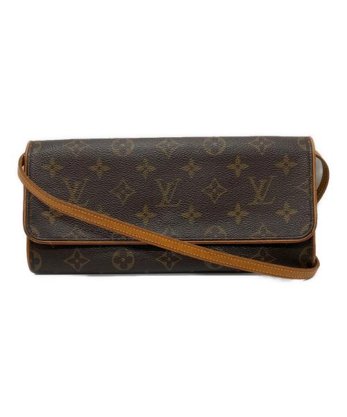 LOUIS VUITTON（ルイ ヴィトン）LOUIS VUITTON (ルイ ヴィトン) ショルダーポーチ ブラウンの古着・服飾アイテム