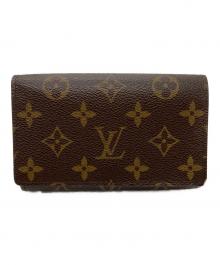 LOUIS VUITTON（ルイ ヴィトン）の古着「2つ折り財布」｜ブラウン