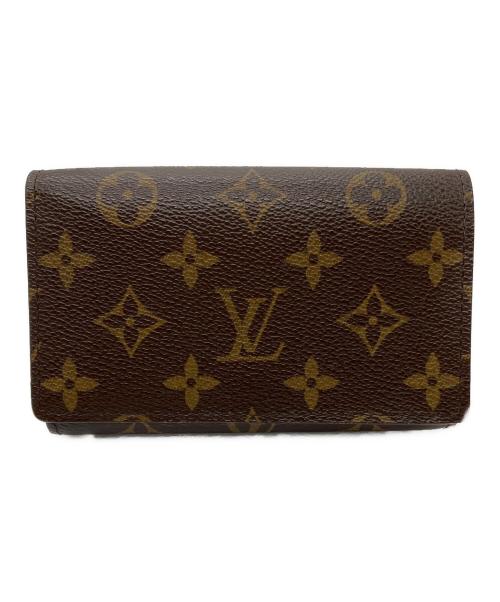 LOUIS VUITTON（ルイ ヴィトン）LOUIS VUITTON (ルイ ヴィトン) 2つ折り財布 ブラウンの古着・服飾アイテム