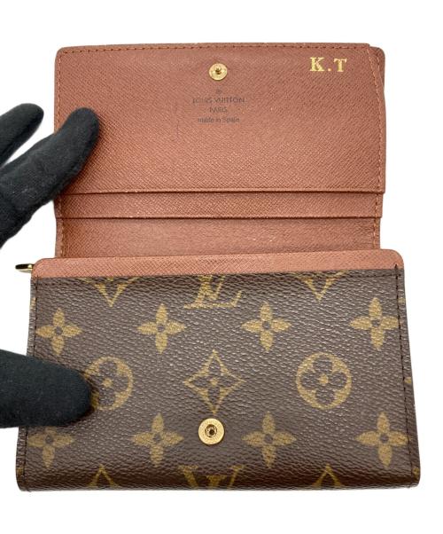 LOUIS VUITTON（ルイ ヴィトン）LOUIS VUITTON (ルイ ヴィトン) 2つ折り財布 ブラウンの古着・服飾アイテム