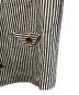 中古・古着 STUDIO D'ARTISAN&SA (ステュディオダルチザンアンドＳＡ) ヒッコリーベスト インディゴ×ホワイト サイズ:36 未使用品：10000円