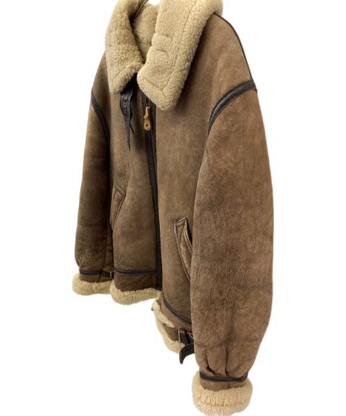 orchard motorcycle（オーチャードモーターサイクル）ORCHARD MOTORCYCLE (オーチャードモーターサイクル) B-3フライトジャケット ブラウン サイズ:38の古着・服飾アイテム
