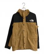 THE NORTH FACEザ ノース フェイス）の古着「マウンテン ナイロン ライトジャケット」｜ブラック×ブラウン
