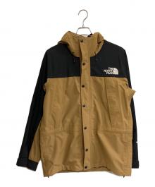 THE NORTH FACE（ザ ノース フェイス）の古着「マウンテン ナイロン ライトジャケット」｜ブラック×ブラウン