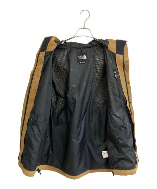 THE NORTH FACE（ザ ノース フェイス）THE NORTH FACE (ザ ノース フェイス) マウンテン ナイロン ライトジャケット ブラック×ブラウン サイズ:Mの古着・服飾アイテム