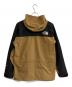 THE NORTH FACE (ザ ノース フェイス) マウンテン ナイロン ライトジャケット ブラック×ブラウン サイズ:M：17000円