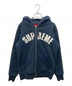 SUPREMEシュプリーム）の古着「ジップパーカー」｜ネイビー