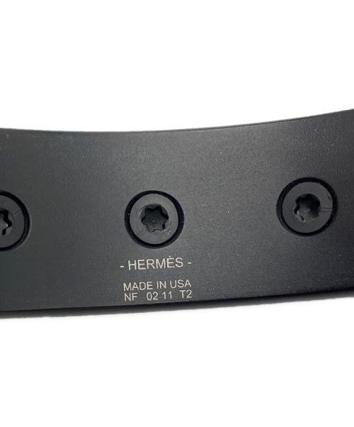 HERMES（エルメス）HERMES (エルメス) メドールブレスレット ブラックの古着・服飾アイテム