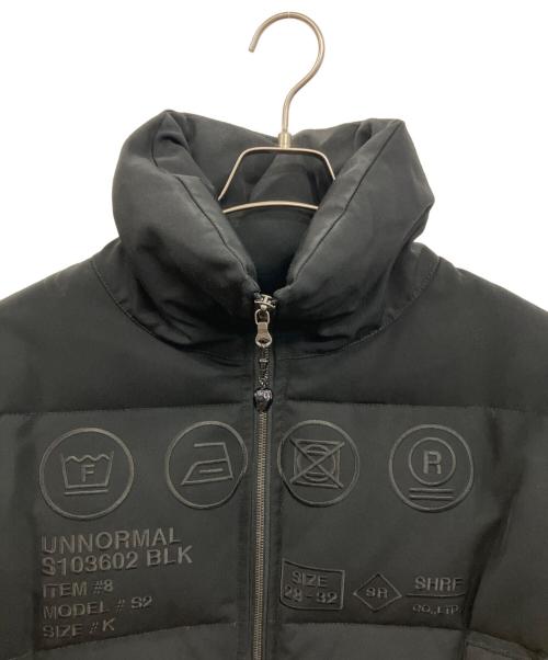 SHAREEF（シャリーフ）SHAREEF (シャリーフ) ダウンジャケット ブラック サイズ:28-32の古着・服飾アイテム