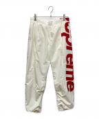 SUPREMEシュプリーム）の古着「Spellout Track Pant」｜ホワイト