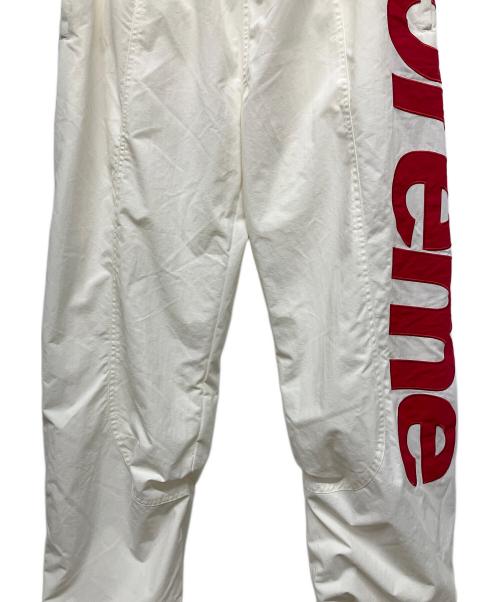 SUPREME（シュプリーム）SUPREME (シュプリーム) Spellout Track Pant ホワイト サイズ:Smallの古着・服飾アイテム