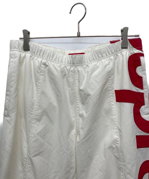 SUPREME（シュプリーム）SUPREME (シュプリーム) Spellout Track Pant ホワイト サイズ:Smallの古着・服飾アイテム
