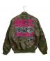 FIRST ROW (ファーストロウ) FIRST ROW ACT TODAY MULTI PATCHES MA-1 JACKET オリーブ サイズ:X LARGE：12000円