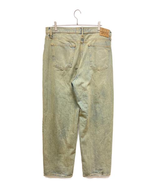 stussy（ステューシー）stussy (ステューシー) ワイドデニムパンツ ブルー サイズ:36の古着・服飾アイテム