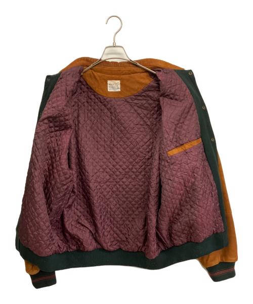 Purely Australian clothing co（ピュアリーオーストラリアン）Purely Australian clothing co (ピュアリーオーストラリアン) スタジャン ブラウン×ブラック サイズ:Lの古着・服飾アイテム