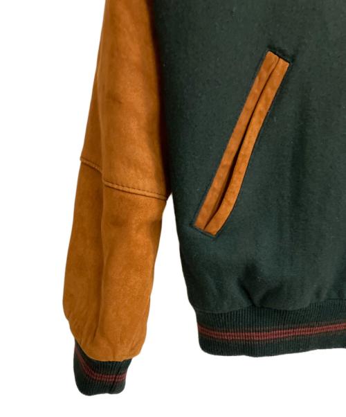 Purely Australian clothing co（ピュアリーオーストラリアン）Purely Australian clothing co (ピュアリーオーストラリアン) スタジャン ブラウン×ブラック サイズ:Lの古着・服飾アイテム
