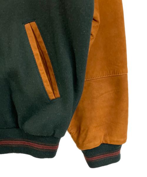 Purely Australian clothing co（ピュアリーオーストラリアン）Purely Australian clothing co (ピュアリーオーストラリアン) スタジャン ブラウン×ブラック サイズ:Lの古着・服飾アイテム