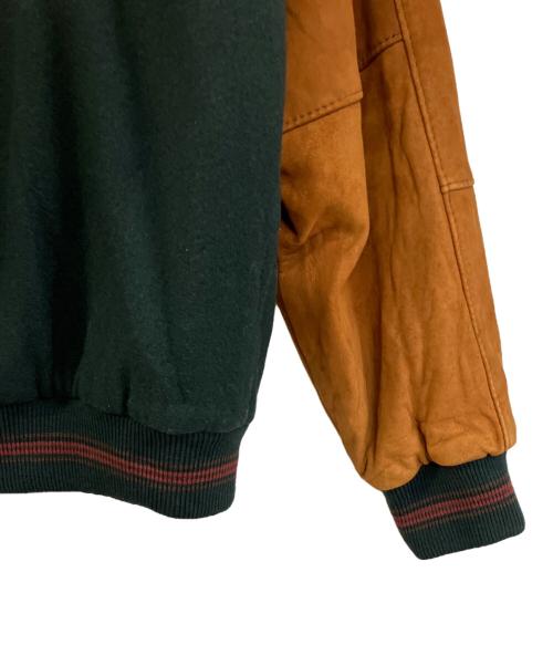 Purely Australian clothing co（ピュアリーオーストラリアン）Purely Australian clothing co (ピュアリーオーストラリアン) スタジャン ブラウン×ブラック サイズ:Lの古着・服飾アイテム
