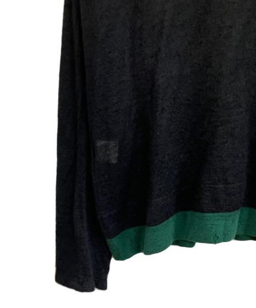 Y's for men（ワイズフォーメン）Y'S for men (ワイズフォーメン) ニットジャケット ダークネイビー サイズ:3の古着・服飾アイテム