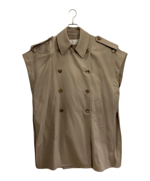 Whim Gazette（ウィムガゼット）Whim Gazette (ウィムガゼット) ジレ ベージュ サイズ:Fの古着・服飾アイテム