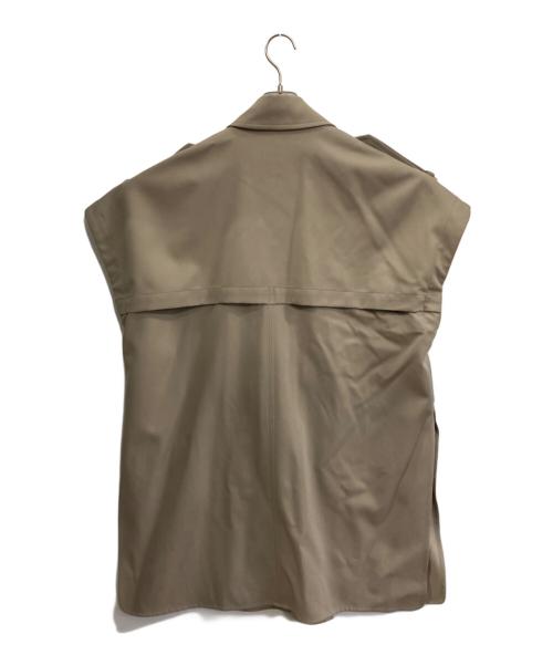 Whim Gazette（ウィムガゼット）Whim Gazette (ウィムガゼット) ジレ ベージュ サイズ:Fの古着・服飾アイテム