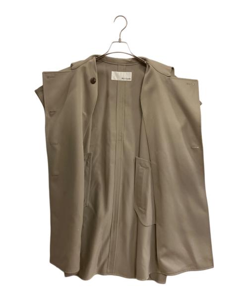 Whim Gazette（ウィムガゼット）Whim Gazette (ウィムガゼット) ジレ ベージュ サイズ:Fの古着・服飾アイテム