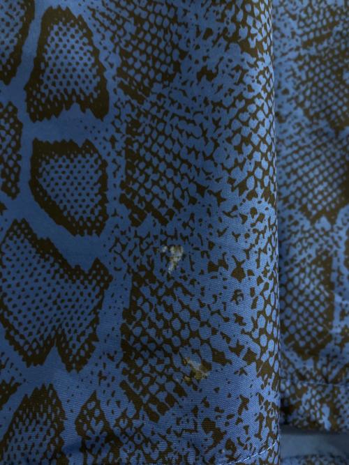 SUPREME（シュプリーム）Supreme (シュプリーム) Snake Pullover ブルー サイズ:Lの古着・服飾アイテム