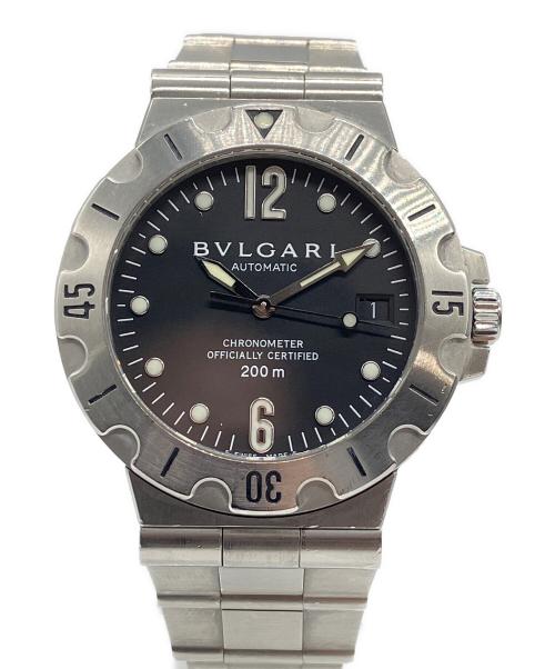 BVLGARI（ブルガリ）BVLGARI (ブルガリ) 腕時計 ブラック サイズ:38mm/17cmの古着・服飾アイテム