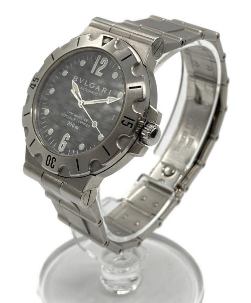 BVLGARI（ブルガリ）BVLGARI (ブルガリ) 腕時計 ブラック サイズ:38mm/17cmの古着・服飾アイテム