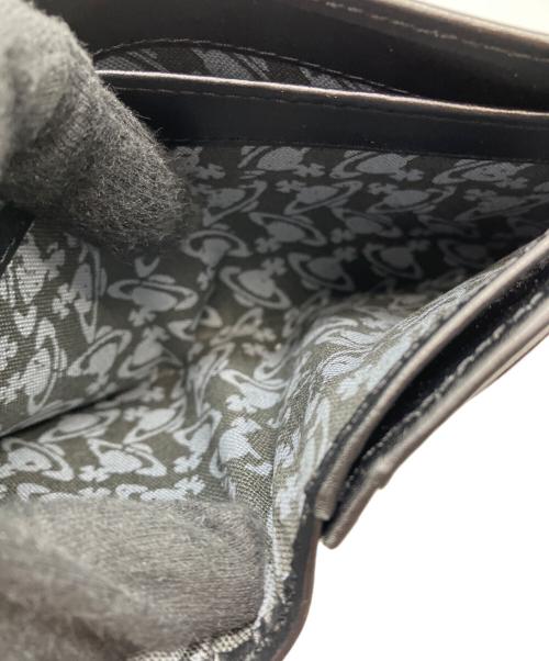 Vivienne Westwood（ヴィヴィアンウエストウッド）Vivienne Westwood (ヴィヴィアンウエストウッド) 3つ折り財布 ブラックの古着・服飾アイテム