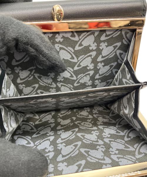 Vivienne Westwood（ヴィヴィアンウエストウッド）Vivienne Westwood (ヴィヴィアンウエストウッド) 3つ折り財布 ブラックの古着・服飾アイテム