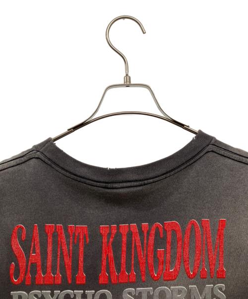 SAINT MICHAEL（セントマイケル）SAINT MICHAEL (セントマイケル) 半袖Tシャツ ブラック サイズ:Lの古着・服飾アイテム