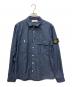 STONE ISLAND（ストーンアイランド）の古着「長袖シャツ」｜ブルー