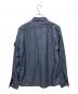 STONE ISLAND (ストーンアイランド) 長袖シャツ ブルー サイズ:L：21000円