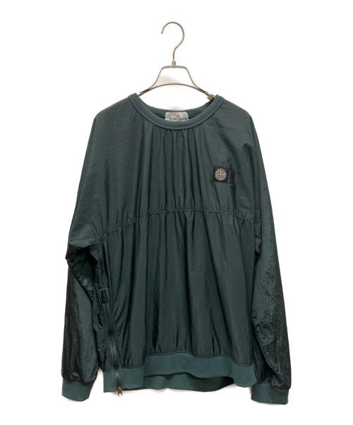 STONE ISLAND（ストーンアイランド）STONE ISLAND (ストーンアイランド) Nylon Metal Watro Sweat グレー サイズ:Lの古着・服飾アイテム