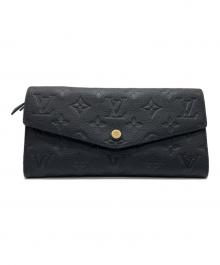 LOUIS VUITTON（ルイ ヴィトン）の古着「長財布」｜ブラック