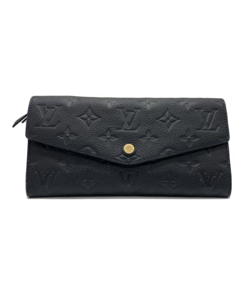 LOUIS VUITTON（ルイ ヴィトン）LOUIS VUITTON (ルイ ヴィトン) 長財布 ブラックの古着・服飾アイテム