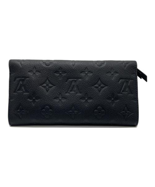 LOUIS VUITTON（ルイ ヴィトン）LOUIS VUITTON (ルイ ヴィトン) 長財布 ブラックの古着・服飾アイテム