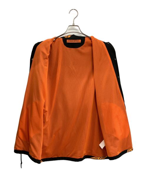 studio seven（スタジオセブン）STUDIO SEVEN (スタジオセブン) コーチジャケット ブラック サイズ:Lの古着・服飾アイテム