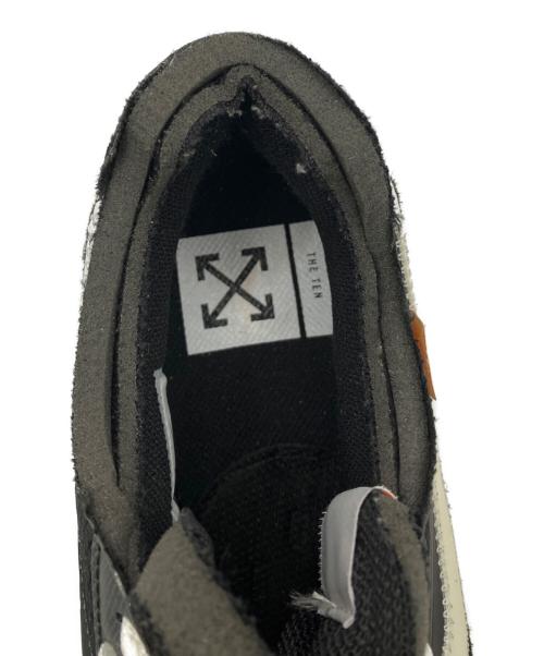 NIKE（ナイキ）NIKE (ナイキ) OFF-WHITE (オフホワイト) スニーカー ブラック サイズ:8.5の古着・服飾アイテム