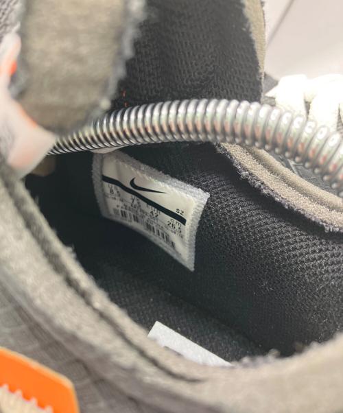 NIKE（ナイキ）NIKE (ナイキ) OFF-WHITE (オフホワイト) スニーカー ブラック サイズ:8.5の古着・服飾アイテム