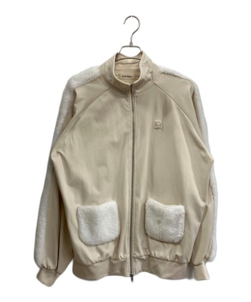 Rose Muse（ロゼミューズ）Rose Muse (ロゼミューズ) rosemuse fake fur line track set up ホワイト サイズ:FREEの古着・服飾アイテム