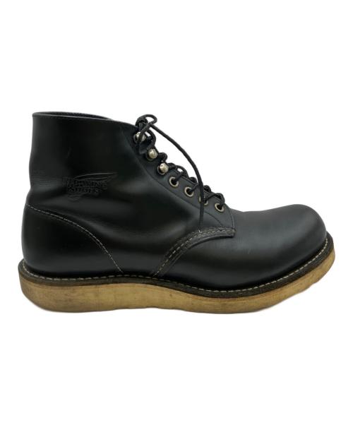 RED WING（レッドウィング）RED WING (レッドウィング) ショートブーツ ブラック サイズ:7の古着・服飾アイテム