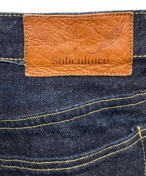 Subculture（サブカルチャー）Subculture (サブカルチャー) デニムパンツ インディゴ サイズ:32の古着・服飾アイテム