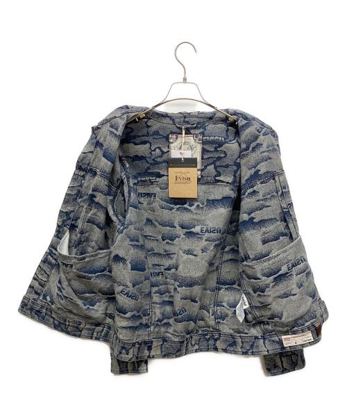 EVISU（エヴィス）EVISU (エヴィス) デニムジャケット インディゴ サイズ:Mの古着・服飾アイテム