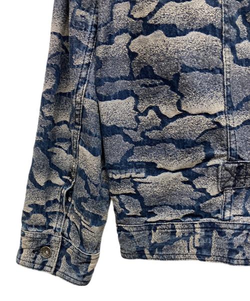 EVISU（エヴィス）EVISU (エヴィス) デニムジャケット インディゴ サイズ:Mの古着・服飾アイテム