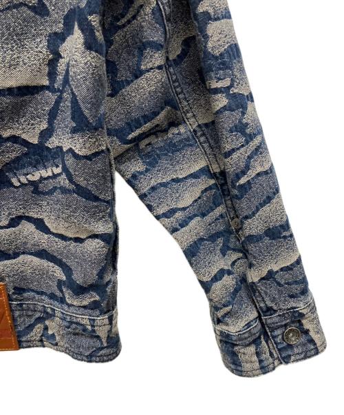 EVISU（エヴィス）EVISU (エヴィス) デニムジャケット インディゴ サイズ:Mの古着・服飾アイテム