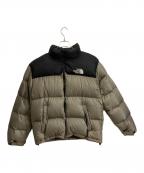 THE NORTH FACEザ ノース フェイス）の古着「ダウンジャケット」｜ブラウン×ブラック